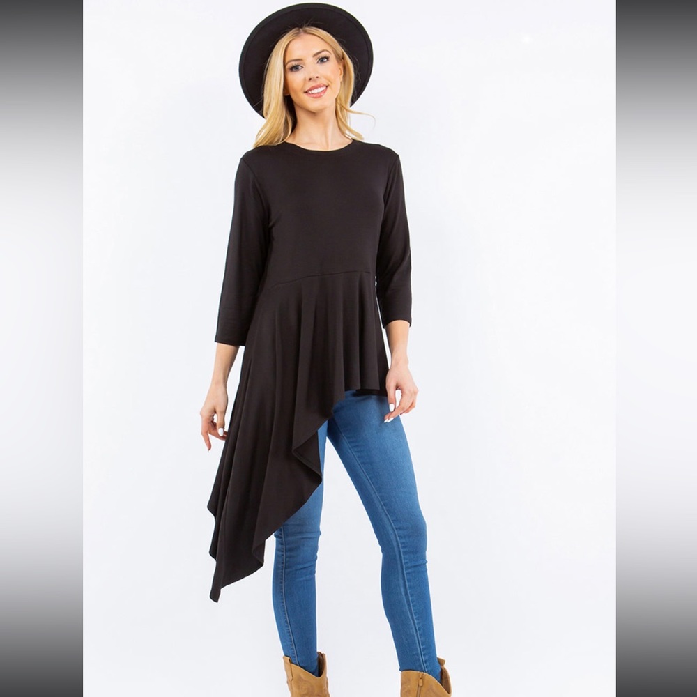 Black Asymmetrical Top